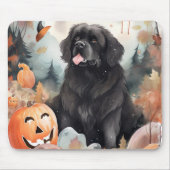 Halloween Newfoundland met pompoenen eng Muismat (Voorkant)