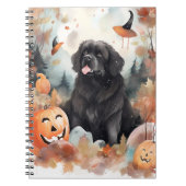 Halloween Newfoundland met pompoenen eng Notitieboek (Voorkant)