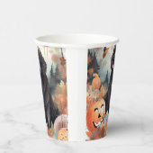 Halloween Newfoundland met pompoenen eng Papieren Bekers (Rechts)