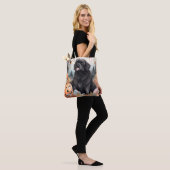 Halloween Newfoundland met pompoenen eng Tote Bag (Op model)