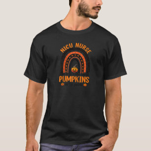 Halloween NICU Zuster ik geef om de beste pompoen T-shirt