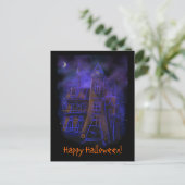 Halloween Night Briefkaart (Staand voorkant)
