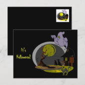 Halloween Night Briefkaart (Voorkant / Achterkant)
