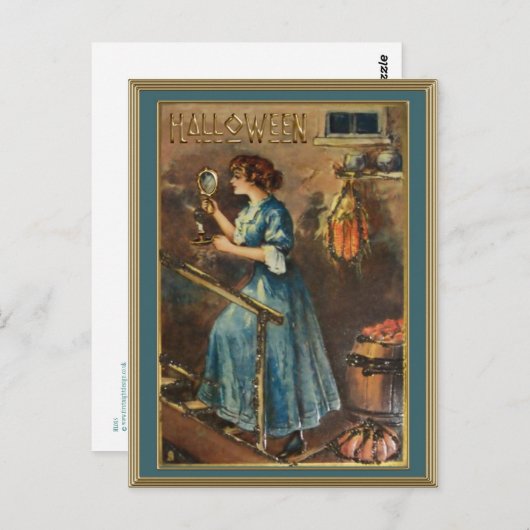 Halloween Night Briefkaart (Voorkant / Achterkant)