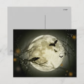 Halloween Night Briefkaart (Voorkant / Achterkant)