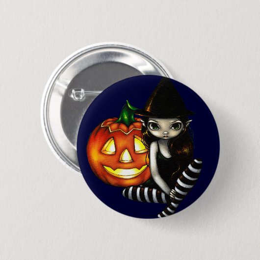 "Halloween Night" Button (Voorkant /achterkant)