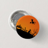 Halloween Night Button (Voorkant /achterkant)