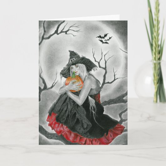 Halloween Night Card Kaart (Voorkant)