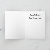 Halloween Night Card Kaart (Binnen)