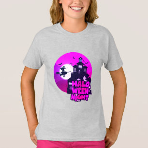 Halloween Night Costume voor meisjes T-Shirt