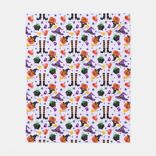 Halloween Night Fleece Deken (Voorkant)