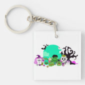 Halloween Night Gathering Sleutelhanger (voorkant)