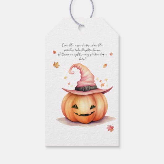 Halloween Night Gift Labels Cadeaulabel (Achterkant)