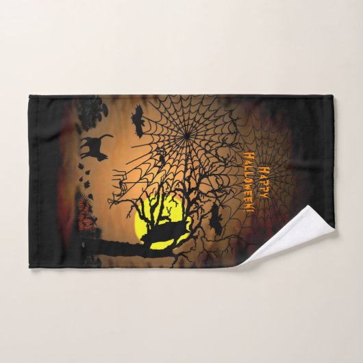 Halloween Night, Happy Halloween. Bad Handdoek (Handdoek)