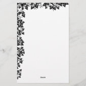 Halloween Night Happy Halloween. Briefpapier  (Achterkant)