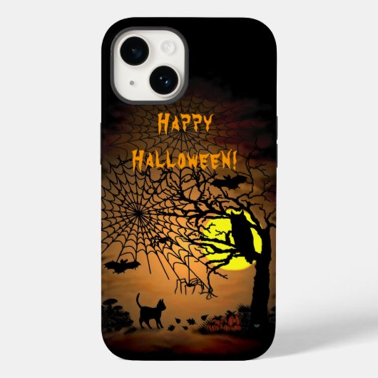 Halloween Night, Happy Halloween. Case-Mate iPhone Case (Achterkant)