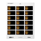 Halloween Night, Happy Halloween. Etiket (Full Sheet)