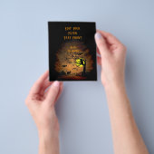 Halloween Night, Happy Halloween. Flyer (Hand)