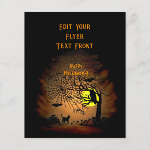 Halloween Night, Happy Halloween. Flyer