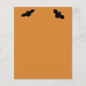 Halloween Night, Happy Halloween. Flyer (Achterkant)