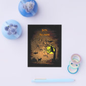 Halloween Night, Happy Halloween. Flyer (Enkel)