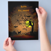 Halloween Night, Happy Halloween. Flyer (Hand)
