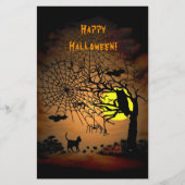 Halloween Night, Happy Halloween. Flyer (Voorkant)