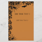 Halloween Night, Happy Halloween. Flyer (Achterkant)