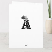 Halloween Night, Happy Halloween. Kaart (Achterkant)