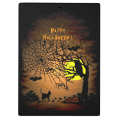 Halloween Night, Happy Halloween. Klembord (Achterkant)