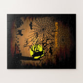 Halloween Night, Happy Halloween. Legpuzzel (Horizontaal)