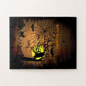 Halloween Night, Happy Halloween. Legpuzzel (Horizontaal)