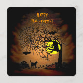 Halloween Night, Happy Halloween. Menu (Voorkant)