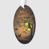 Halloween Night, Happy Halloween. Ornament (voorkant)