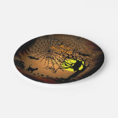 Halloween Night, Happy Halloween. Papieren Bordje (Gekanteld)