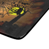 Halloween Night, Happy Halloween. Snijplank (Hoek)