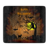Halloween Night, Happy Halloween. Snijplank (Voorkant)