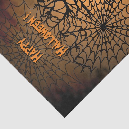 Halloween Night, Happy Halloween. Tissuepapier (Detail)