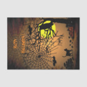 Halloween Night, Happy Halloween. Tissuepapier (Voorkant)