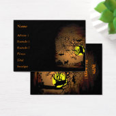Halloween Night, Happy Halloween. Visitekaartje (Bureau)