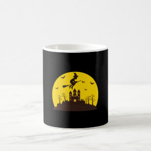Halloween night heks haunch house gift koffiemok