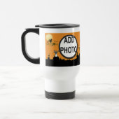 Halloween Night in Oranje Glow Voeg je foto toe Reisbeker (Links)