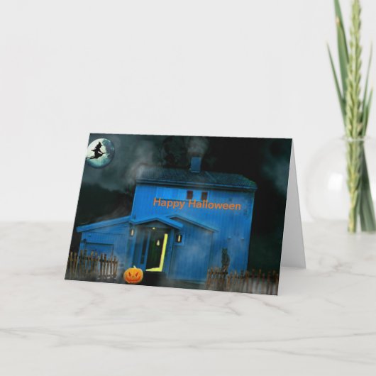 Halloween Night Kaart (Voorkant)