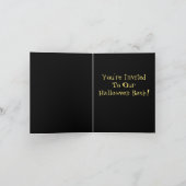 Halloween Night met zwarte kat en Jack-O'-Lantern (Binnen)