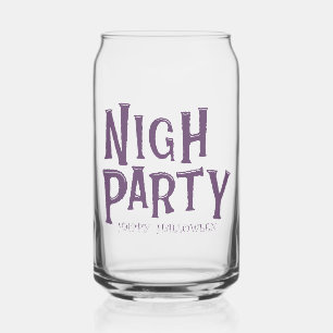 Halloween “Night Party” Glas – Griezelen Drinkglas