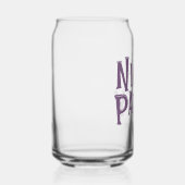 Halloween "Night Party" Glass - Spooky Drinkware Blikvorm Glas (Rechts)