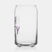 Halloween "Night Party" Glass - Spooky Drinkware Blikvorm Glas (Links)