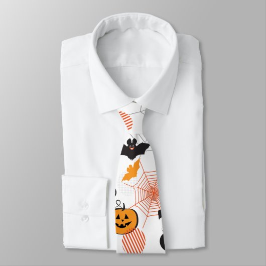 Halloween Night Party Trendy Stropdas (Gebonden)