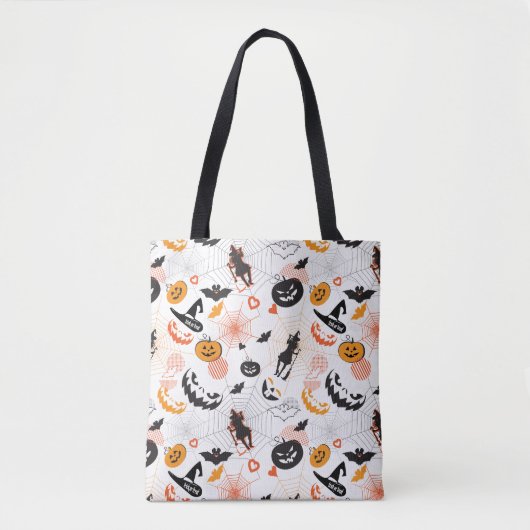 Halloween Night Party Trendy Tote Bag (Voorkant)