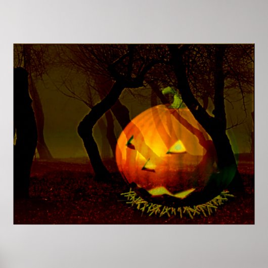 Halloween Night Poster (Voorkant)